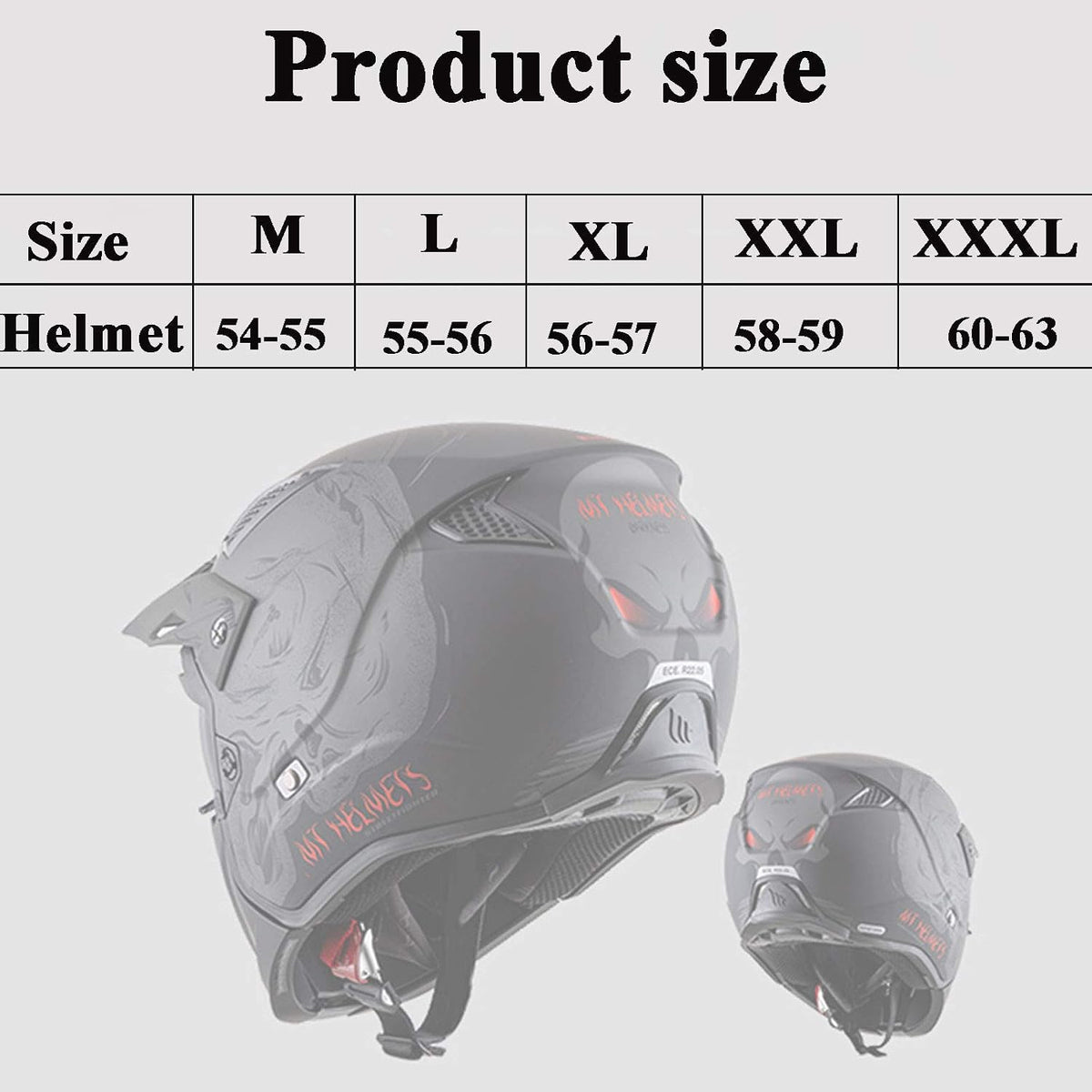 Matte Black & Grey Modular Off-Road Helmet LD04
