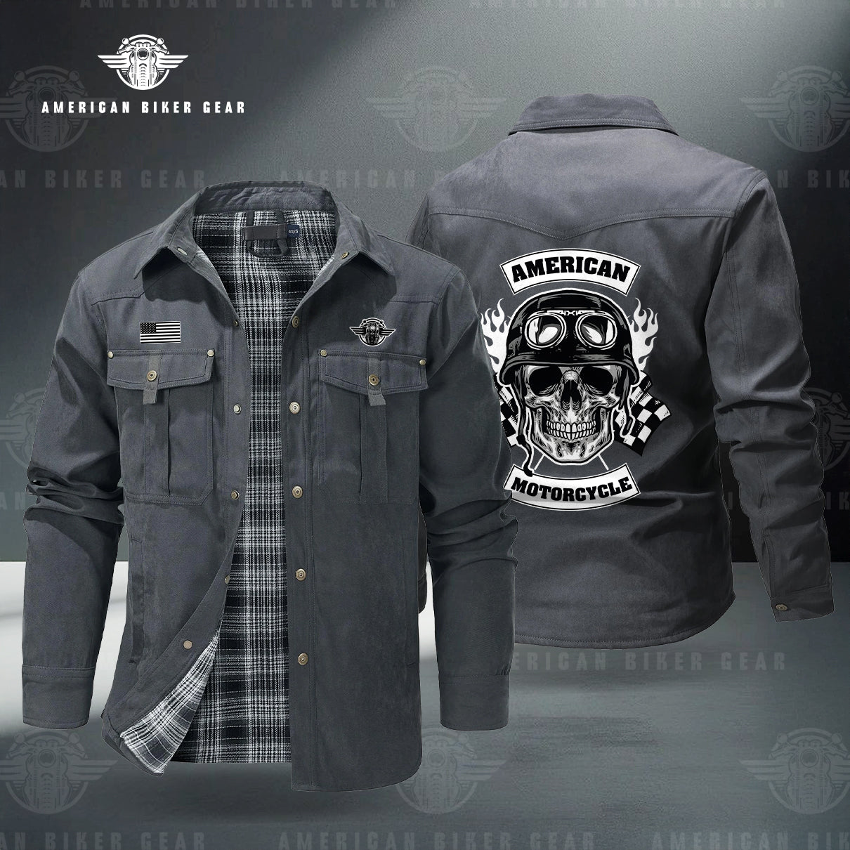 Lined Flannel Jacket LV05