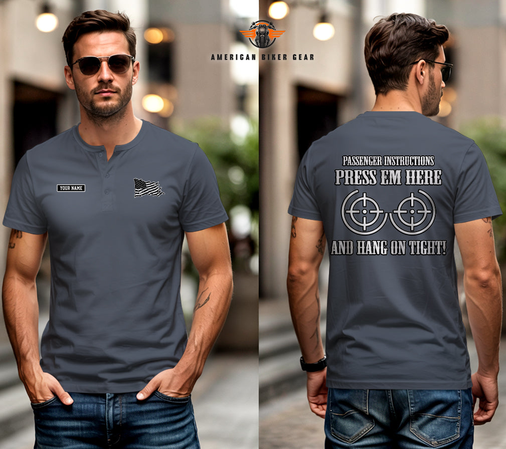 Passenger Instructions Henley Shirt