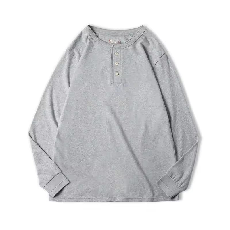 Beau Long Sleeve Henley Shirt