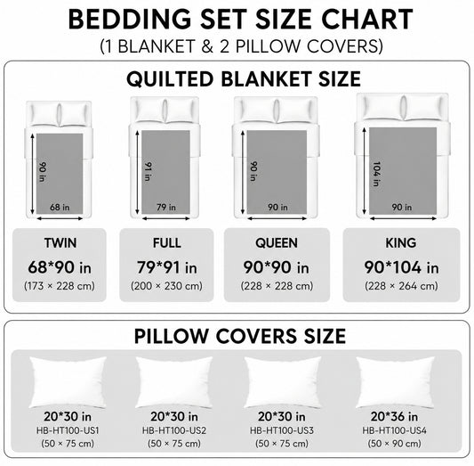 Midnight Skull Bloom Quilted Bedding Set EM01