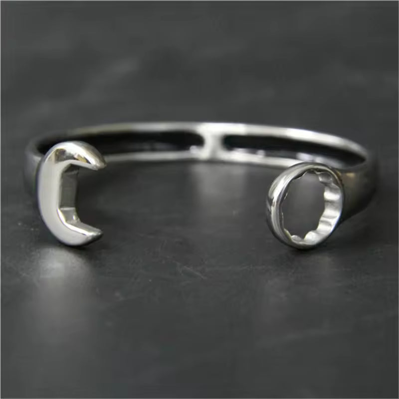 Wrench Biker Bangle