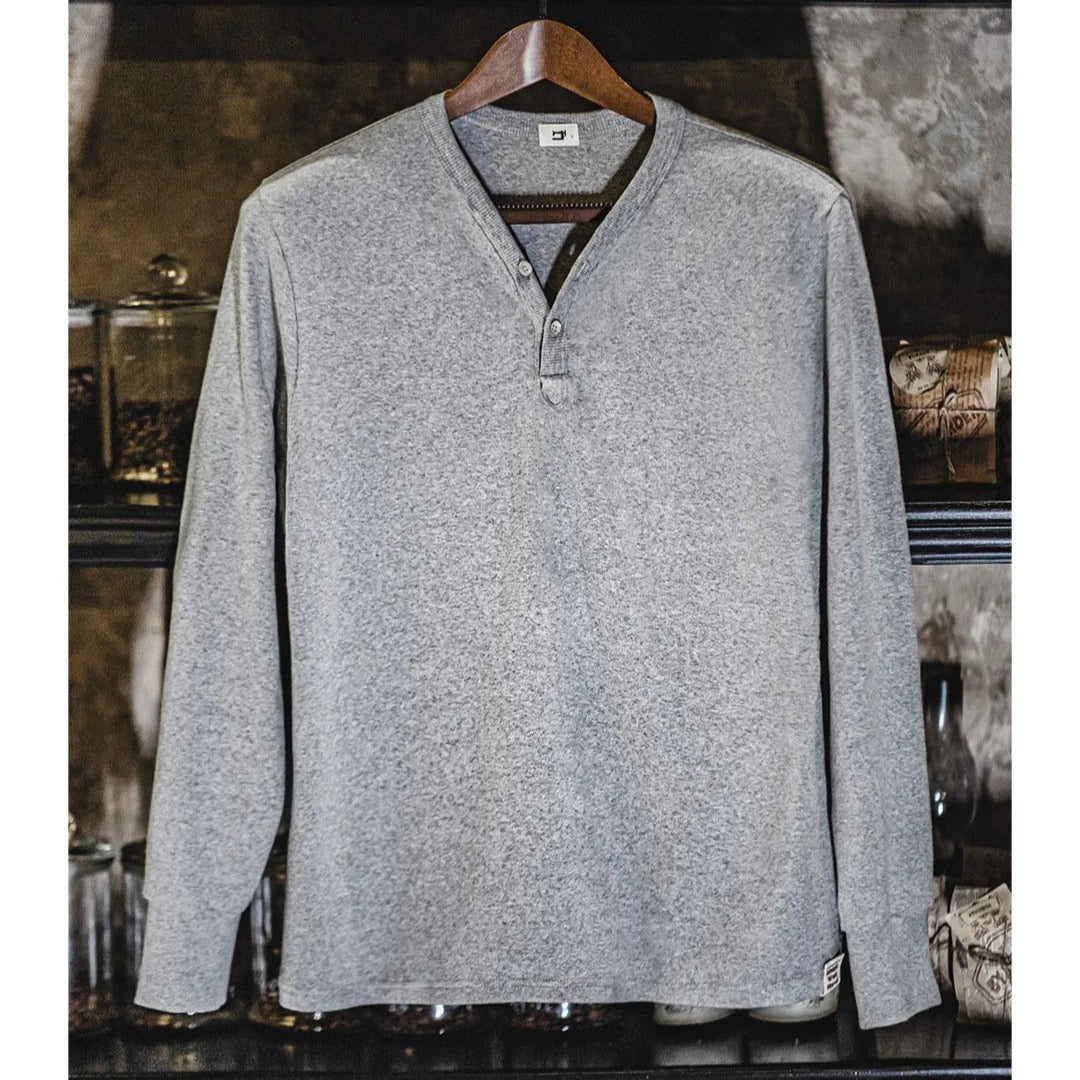 Rhett Long Sleeve Henley Shirt