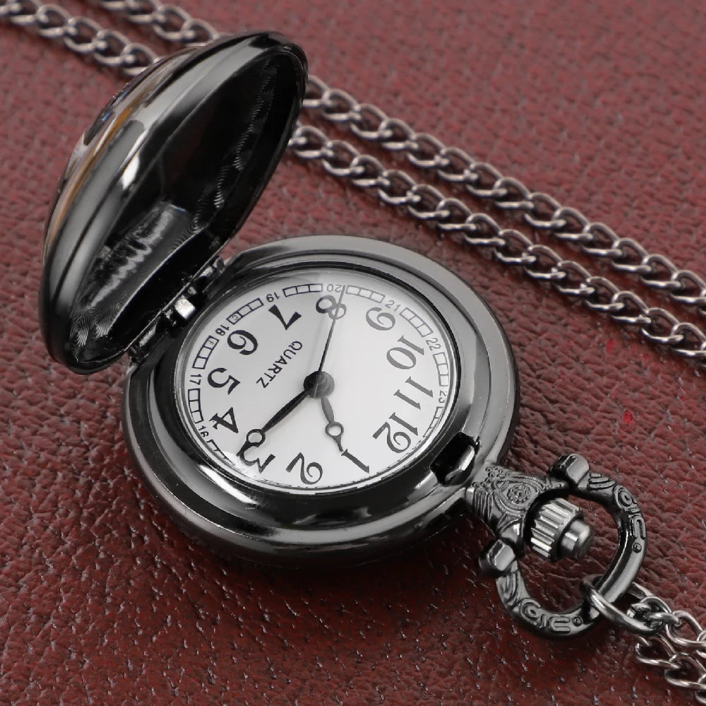 Motorcycle Route 66 Pocket Watch