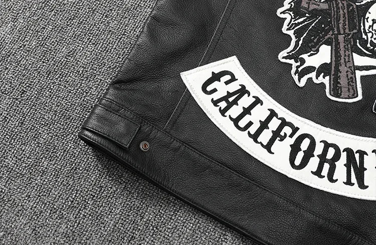 Son of Anarchy MC California Leather Vest