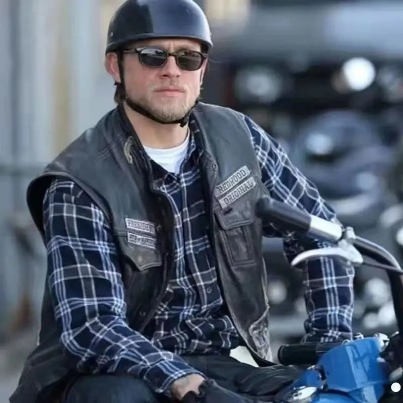 Son of Anarchy California Leather Vest