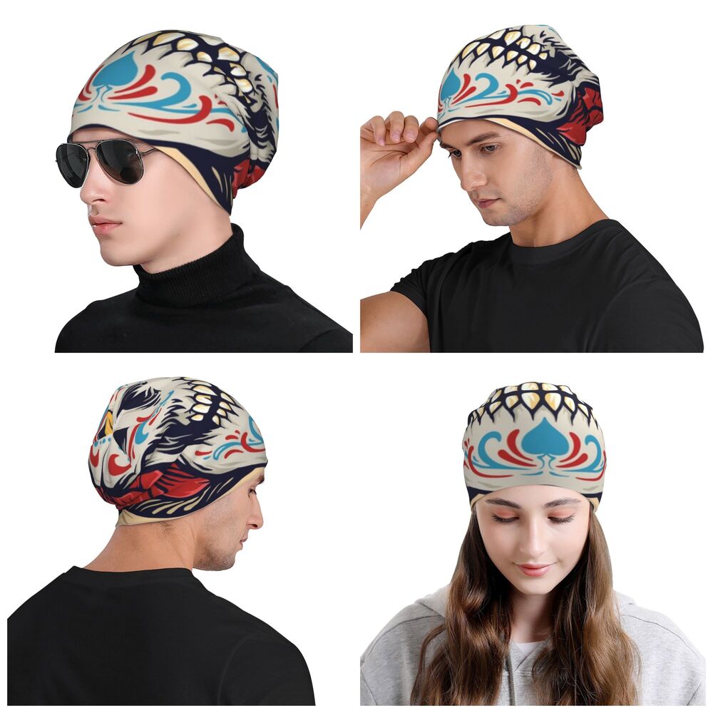 Skull Beanie VA03