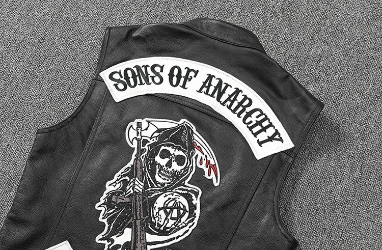 Son of Anarchy MC California Leather Vest