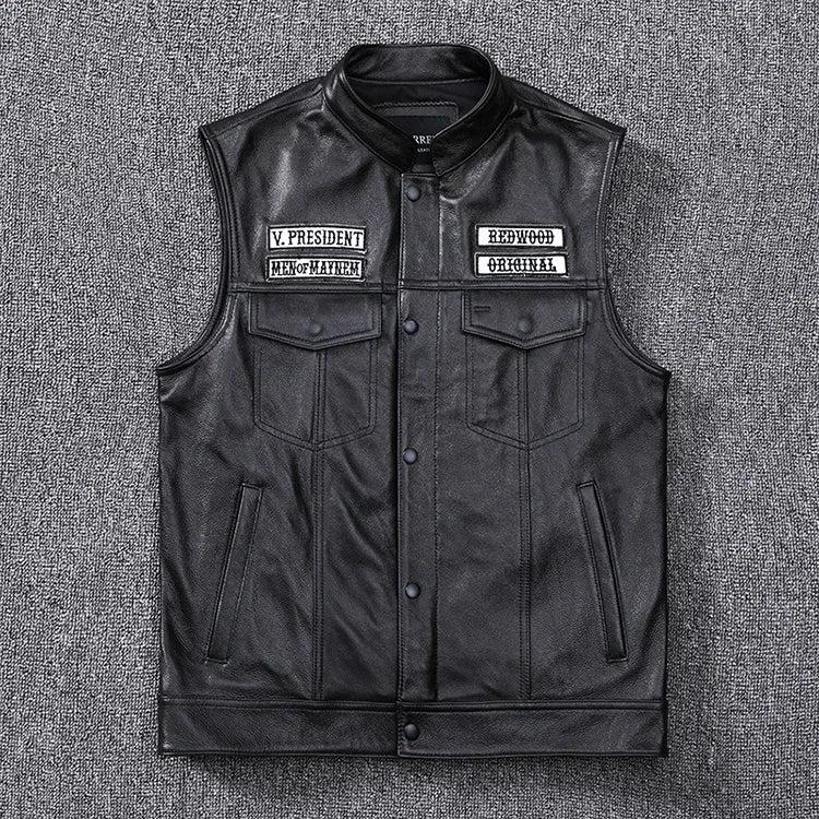 Son of Anarchy MC California Leather Vest
