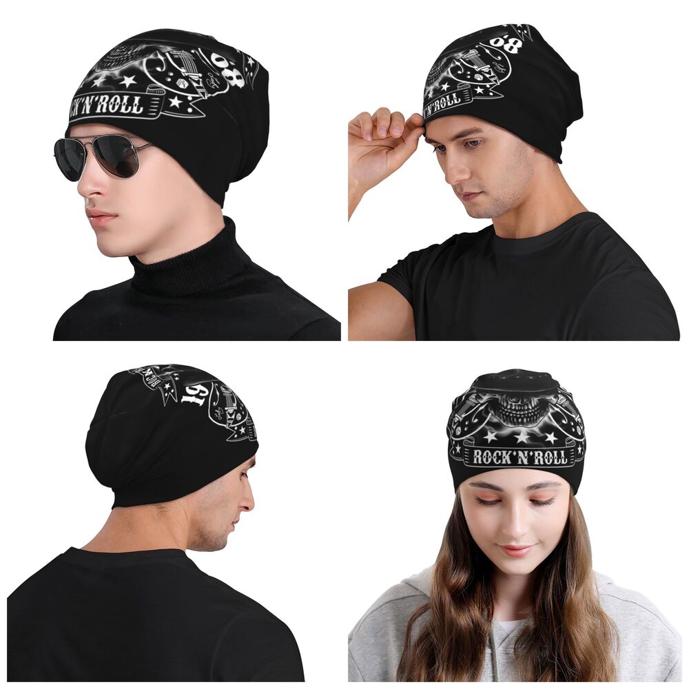 Rockers Skull Beanie VA04