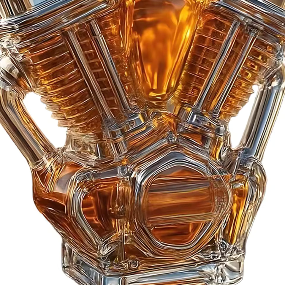 IronPulse Whiskey Bottle