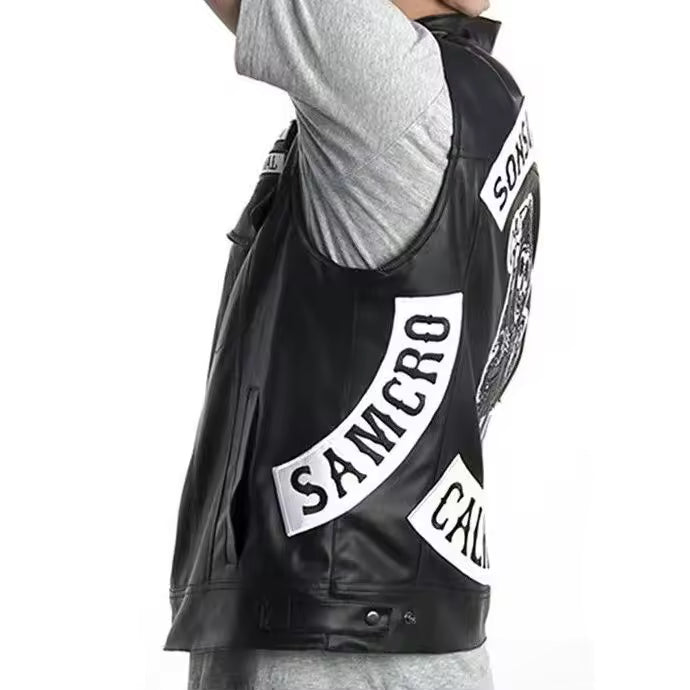 Son of Anarchy California Leather Vest