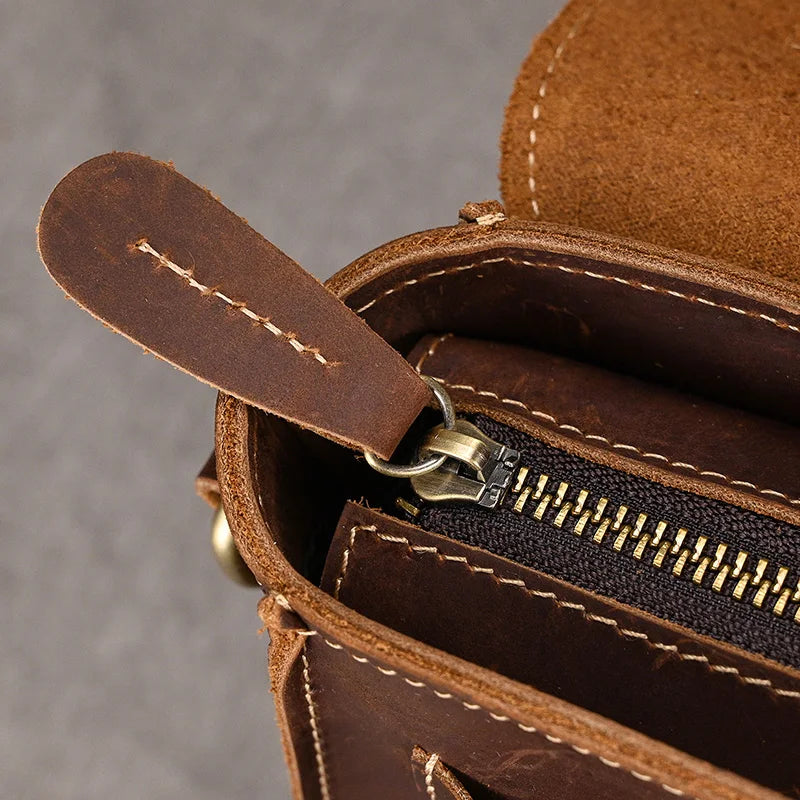 Gary Leather Shoulder Bag