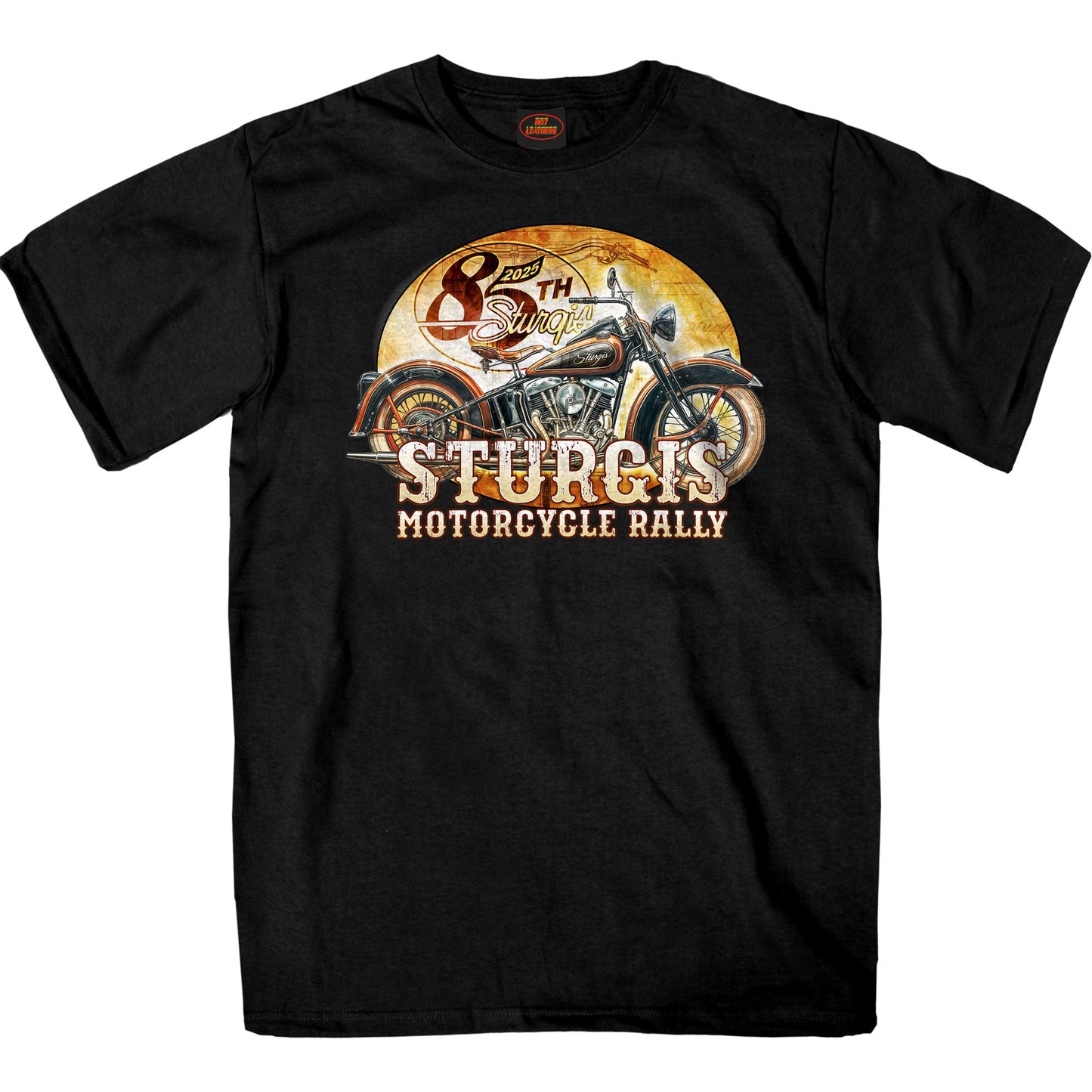 2025 Sturgis Motorcycle Rally Drafting SS Black T-shirt