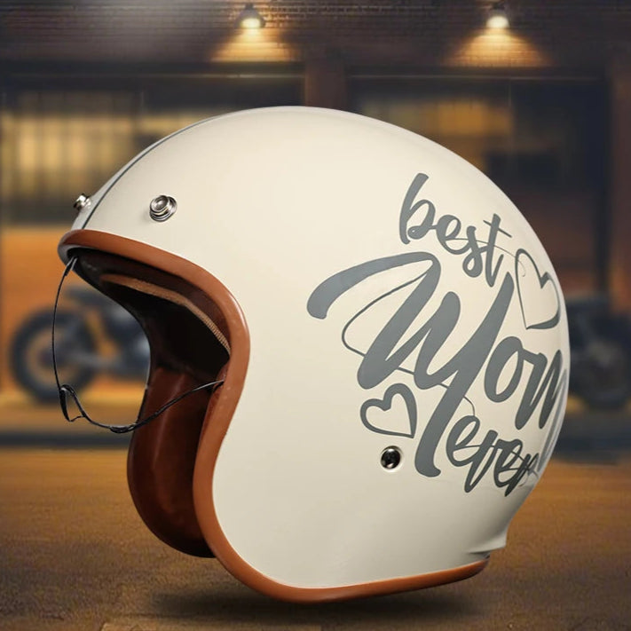 Best Mom Ever 3/4 Helmet