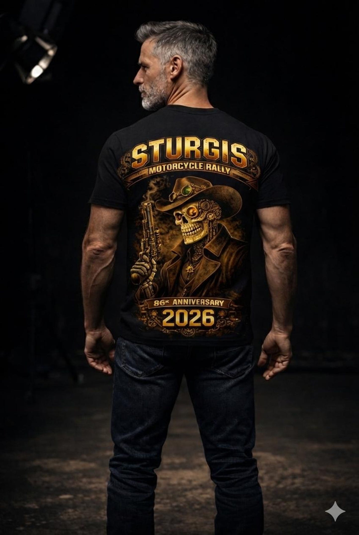 2026 Sturgis Motorcycle Steampunk Cowboy - 86th Anniversary VA89
