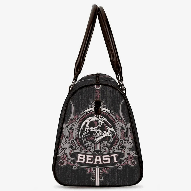 Beast Skull Canvas Travel Bag VA04