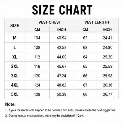 Men’s Cowhide Leather Punk Biker Vest TT3