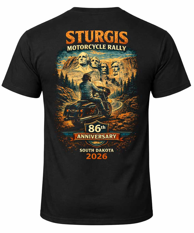 2026 Sturgis Motorcycle Rally Black Hills Gold - 86th Anniversary VA89