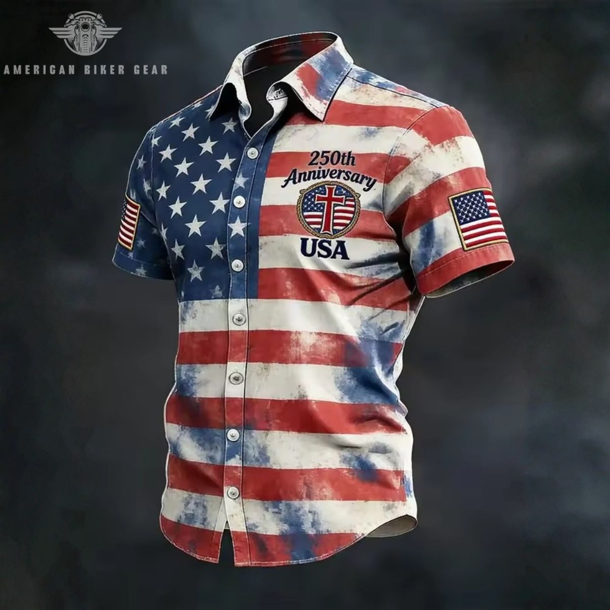 250th Anniversary Personalized Button Shirt VA25