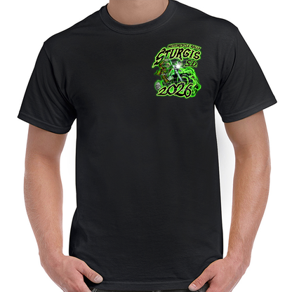 T-Shirt 2026 Sturgis Motorcycle Rally Electric Cowboy Limited Edition