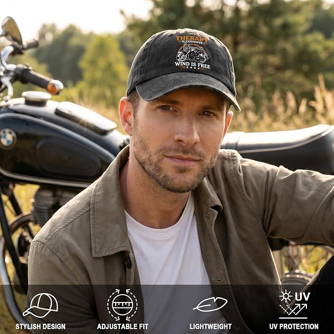 Biker Personalized Wash Cap VA06