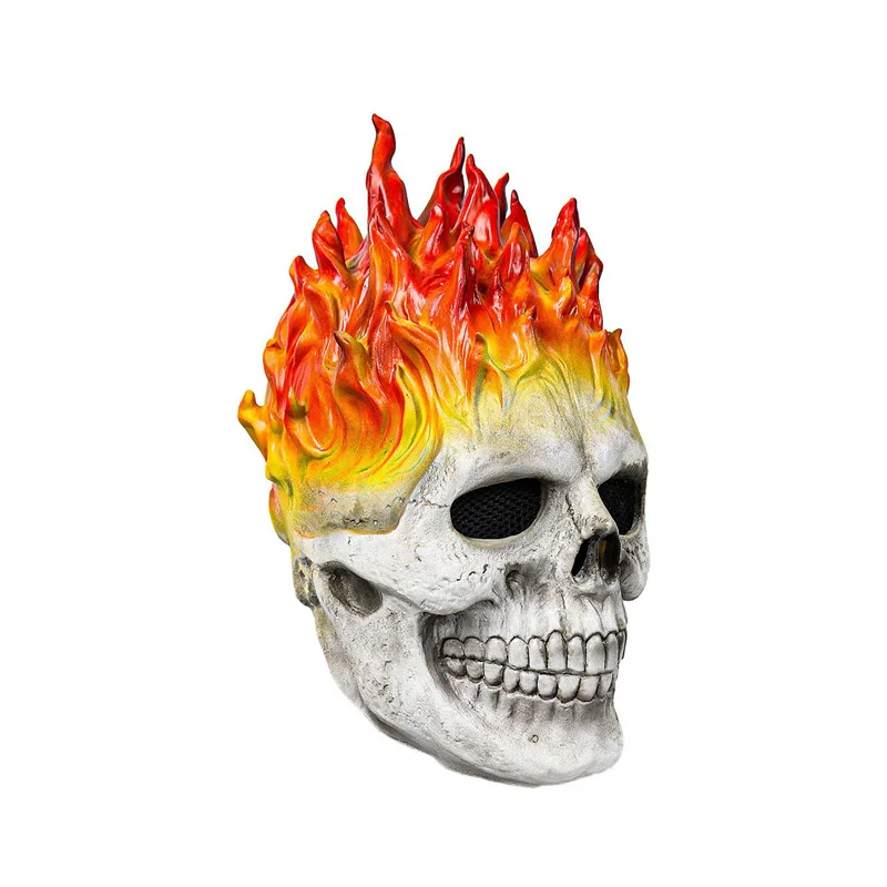 Flame Skull Mask