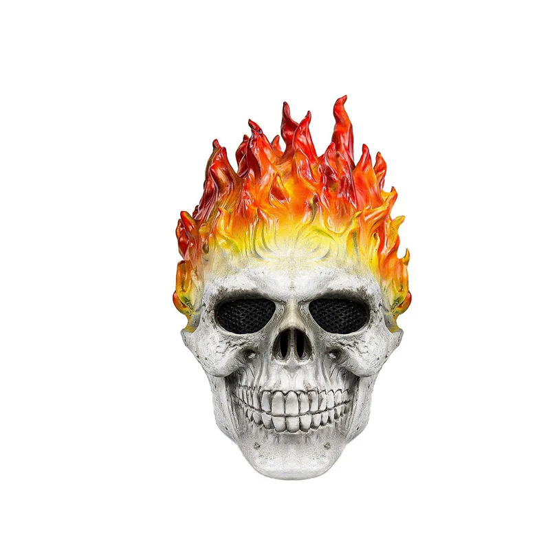 Flame Skull Mask