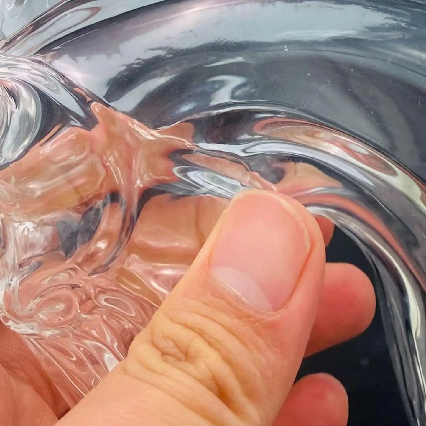 Horse-Shaped Decorative Glass Decanter