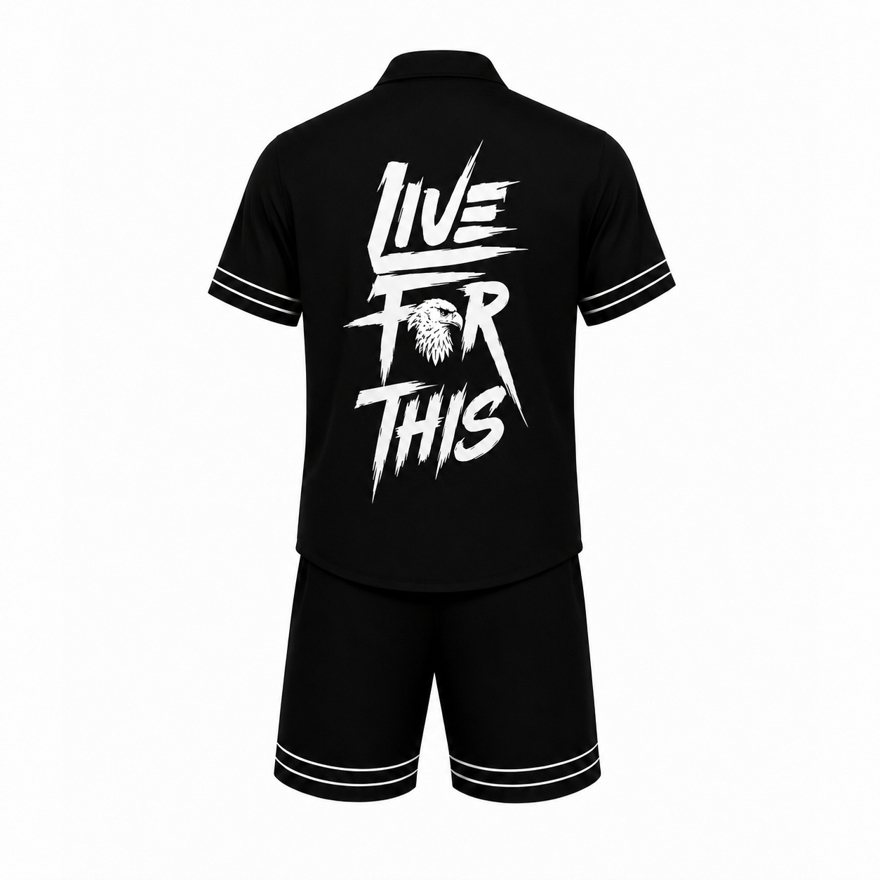 Personalized Eagle Combo Men Shirt and Shorts TT01