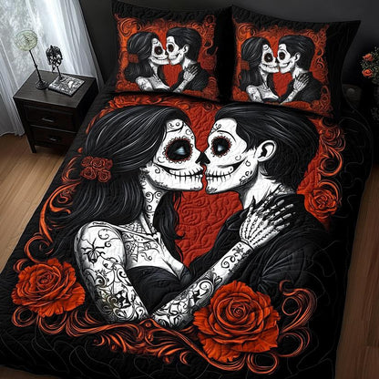 Eternal Love Quilted Bedding Set EM06