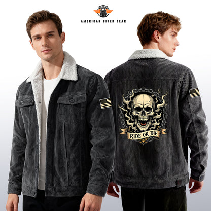 Ride To Die Racing Cargo Fleece Jacket LV01