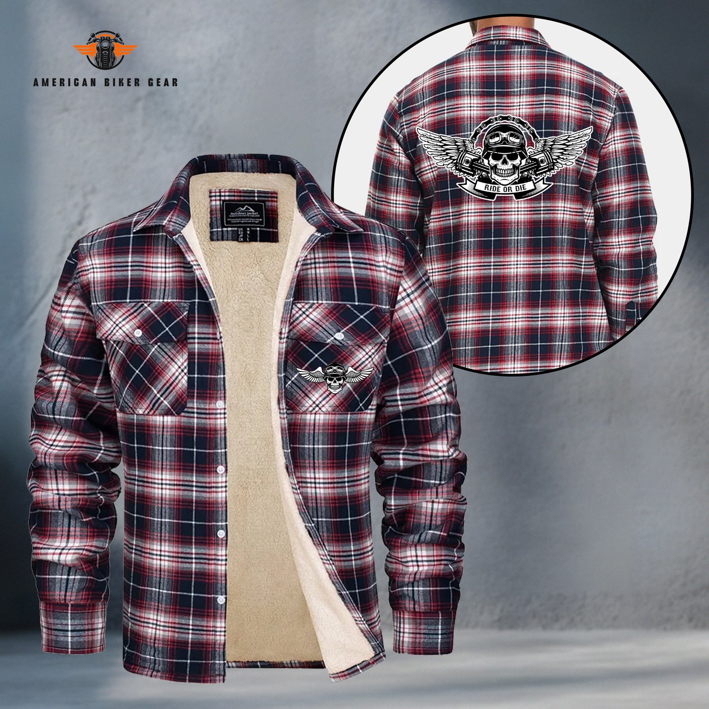 Ride Or Die Fleece Flannel LV05