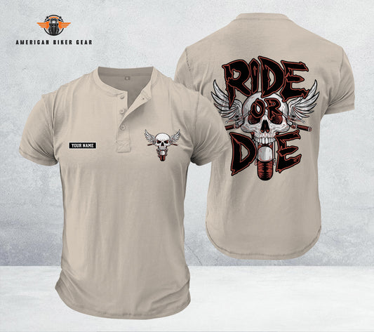 Ride Or Die Henley Shirt