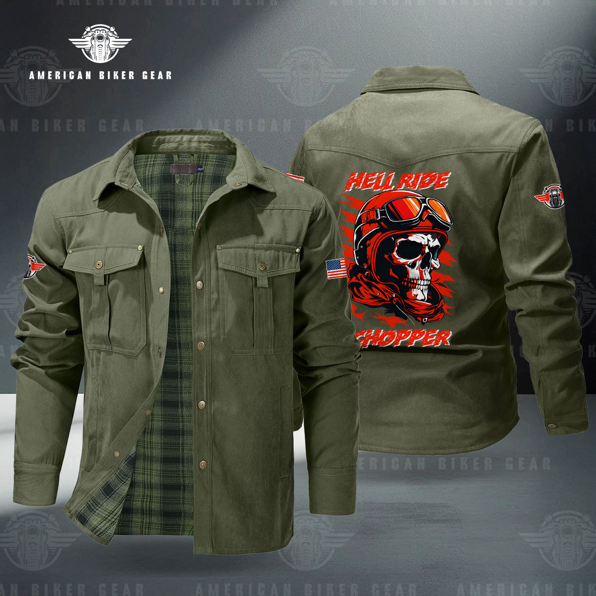 Lined Flannel Jacket LV03