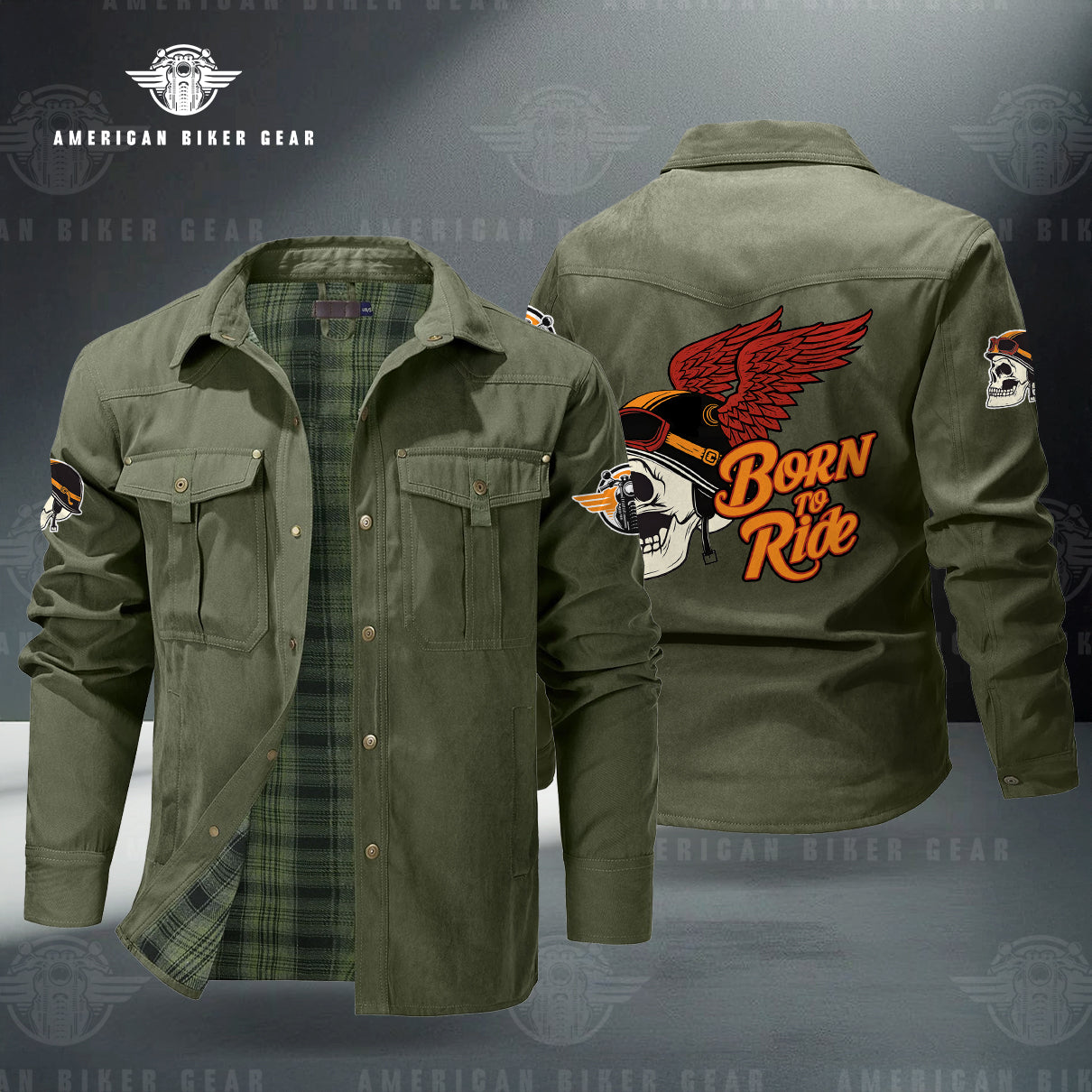 Lined Flannel Jacket LV04