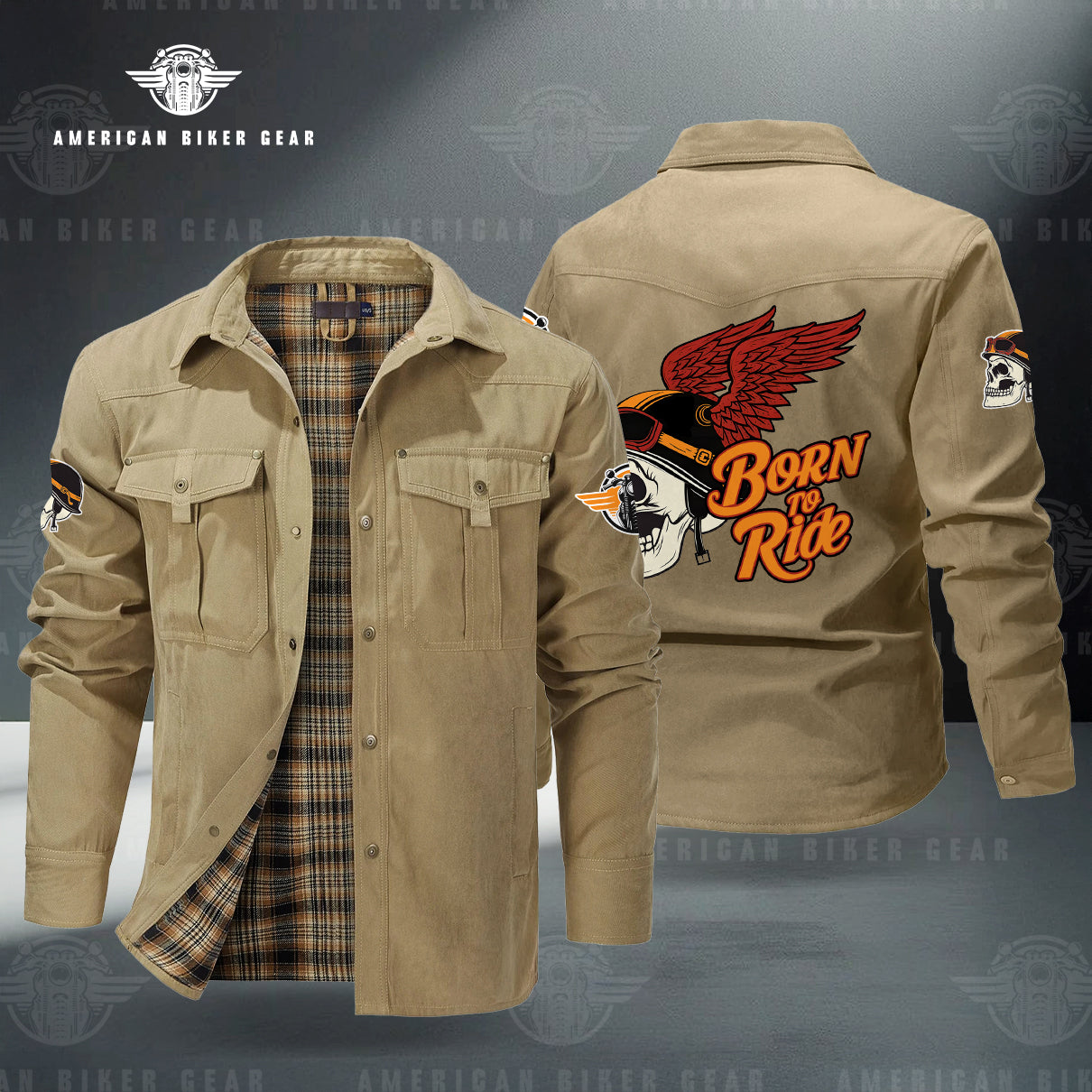 Lined Flannel Jacket LV04