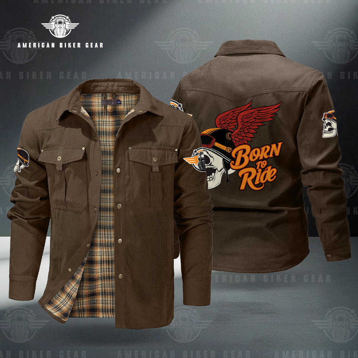 Lined Flannel Jacket LV04