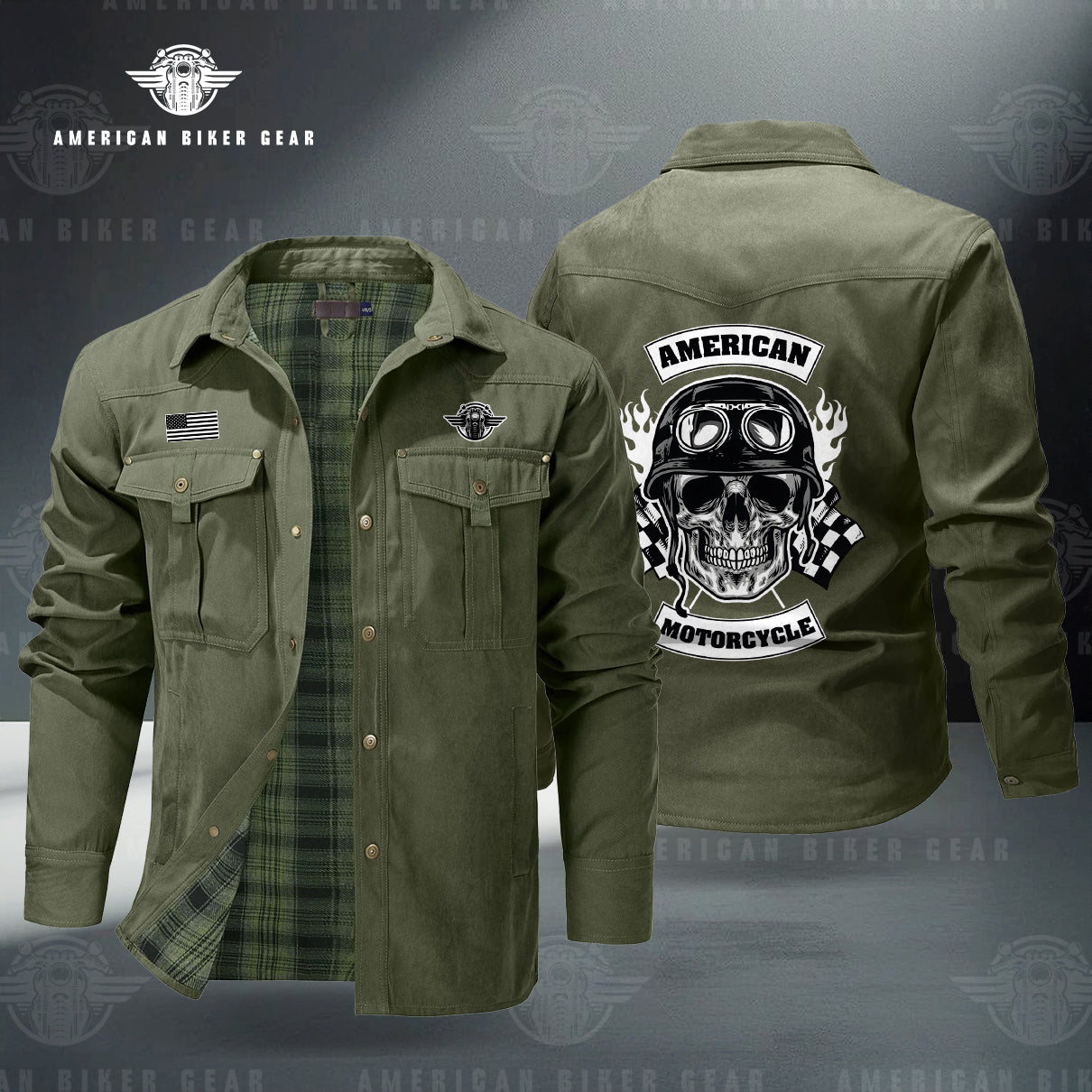 Lined Flannel Jacket LV05