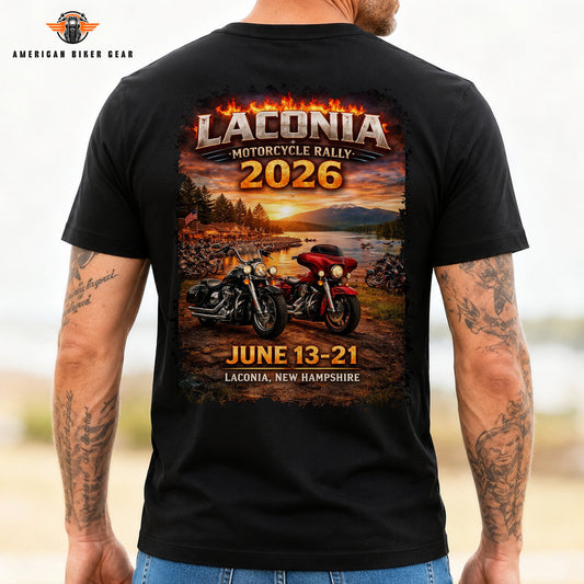 Laconia Biker Personalized T-shirt LV07