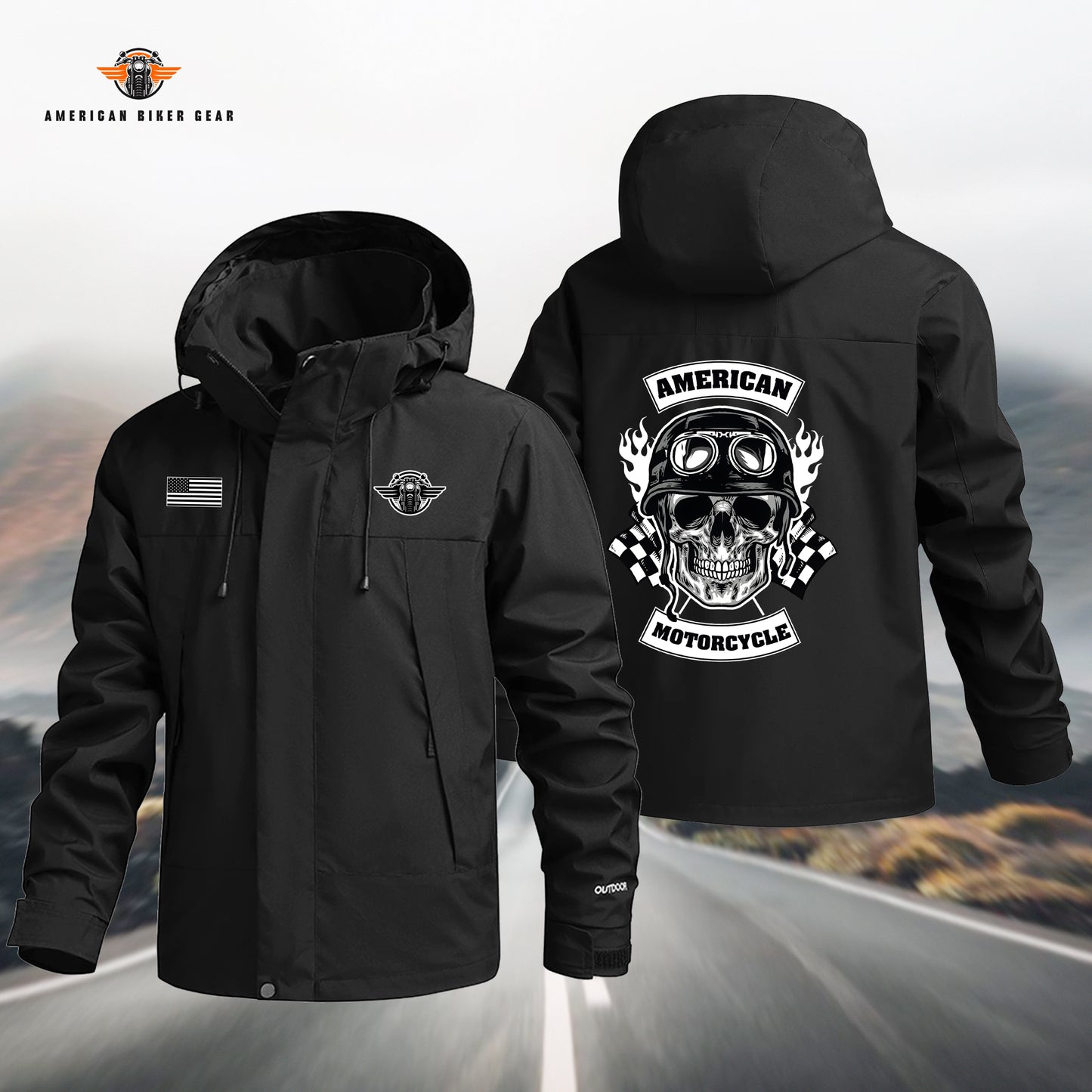 American Motorcycle Waterproof Jacket LV05