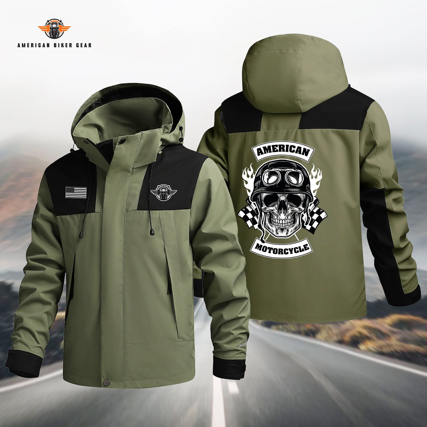 American Motorcycle Waterproof Jacket LV05
