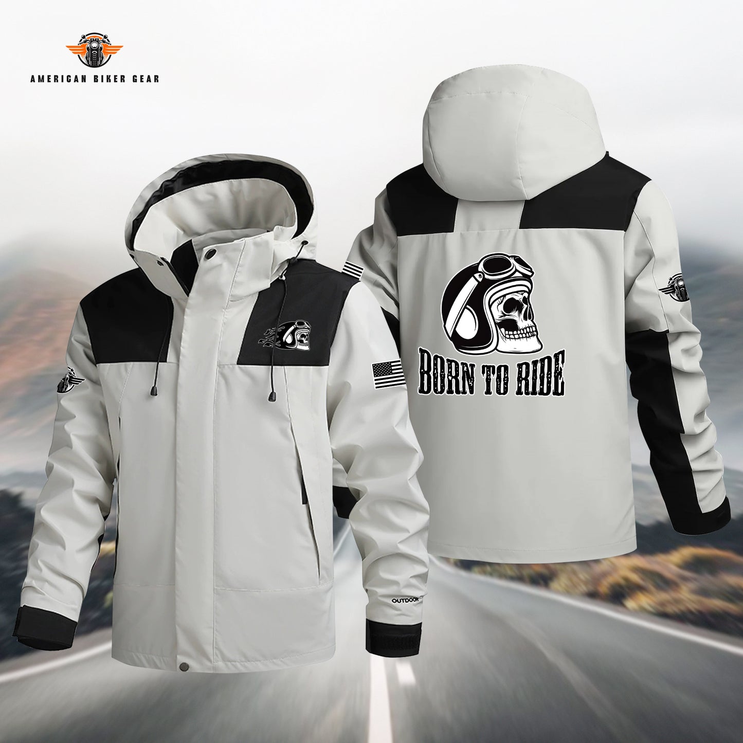 Born To Ride Waterproof Jacket LV06