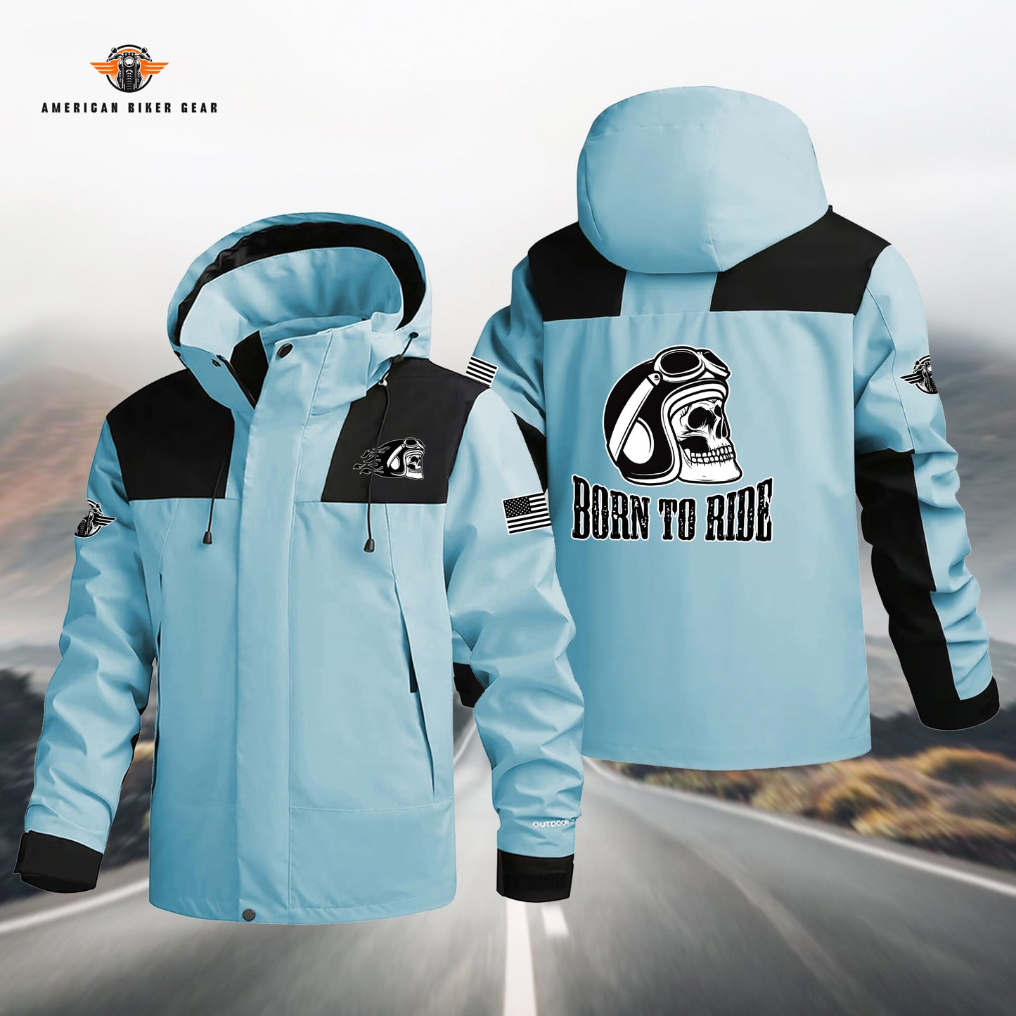 Born To Ride Waterproof Jacket LV06