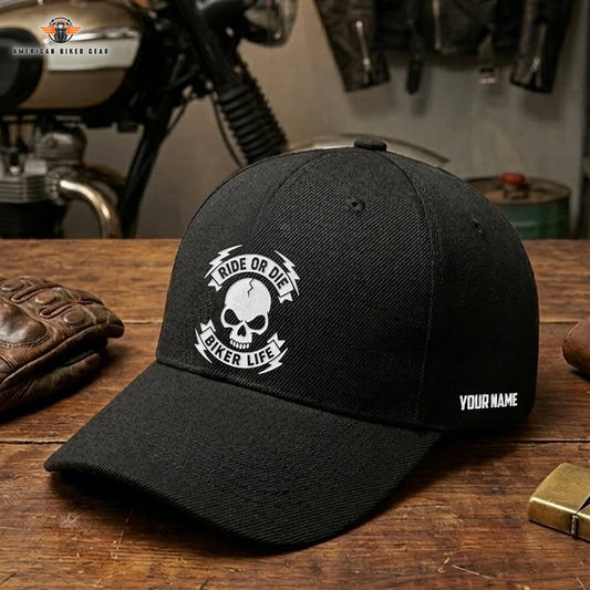 Biker Personalized Embroidery Cap LV13