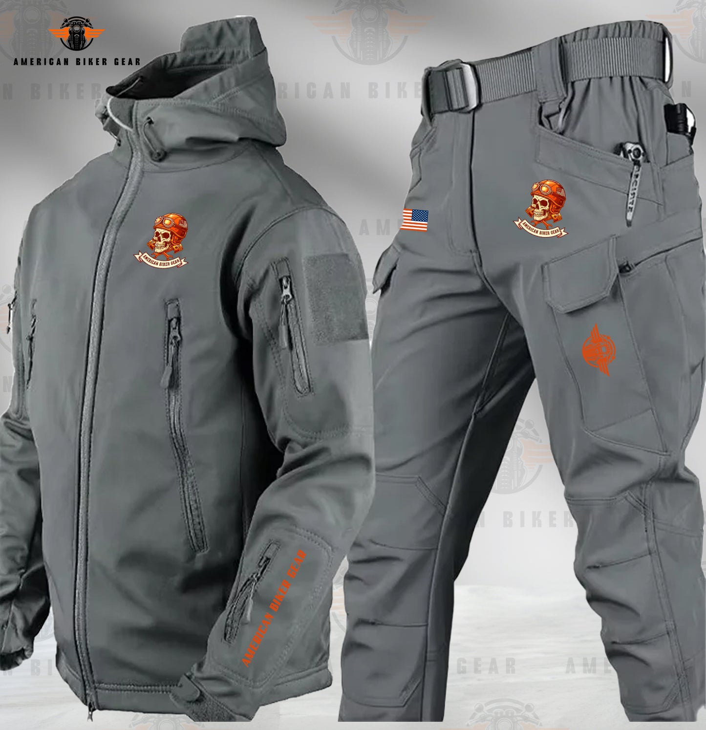 ABG Skull Tactical Outdoor Jacket and Pants MN04