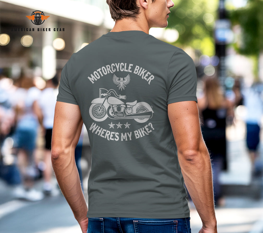 Where Is My Bike Henley Shirt