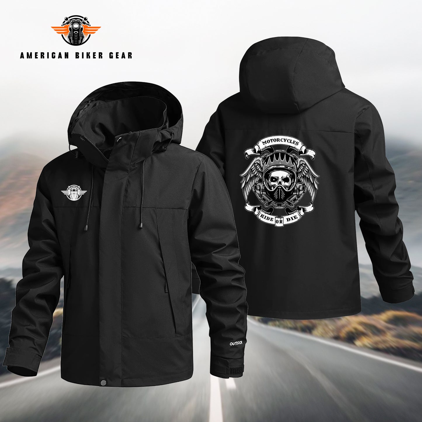 Ride Or Die Waterproof Jacket MN03