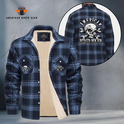 American Rider Biker Fleece Flannel TG07