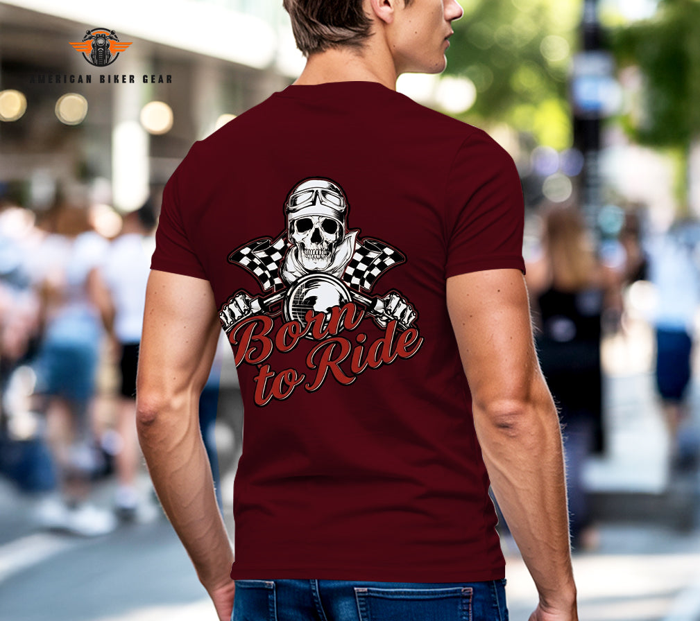 Biker Personalized Henley Shirt TG19